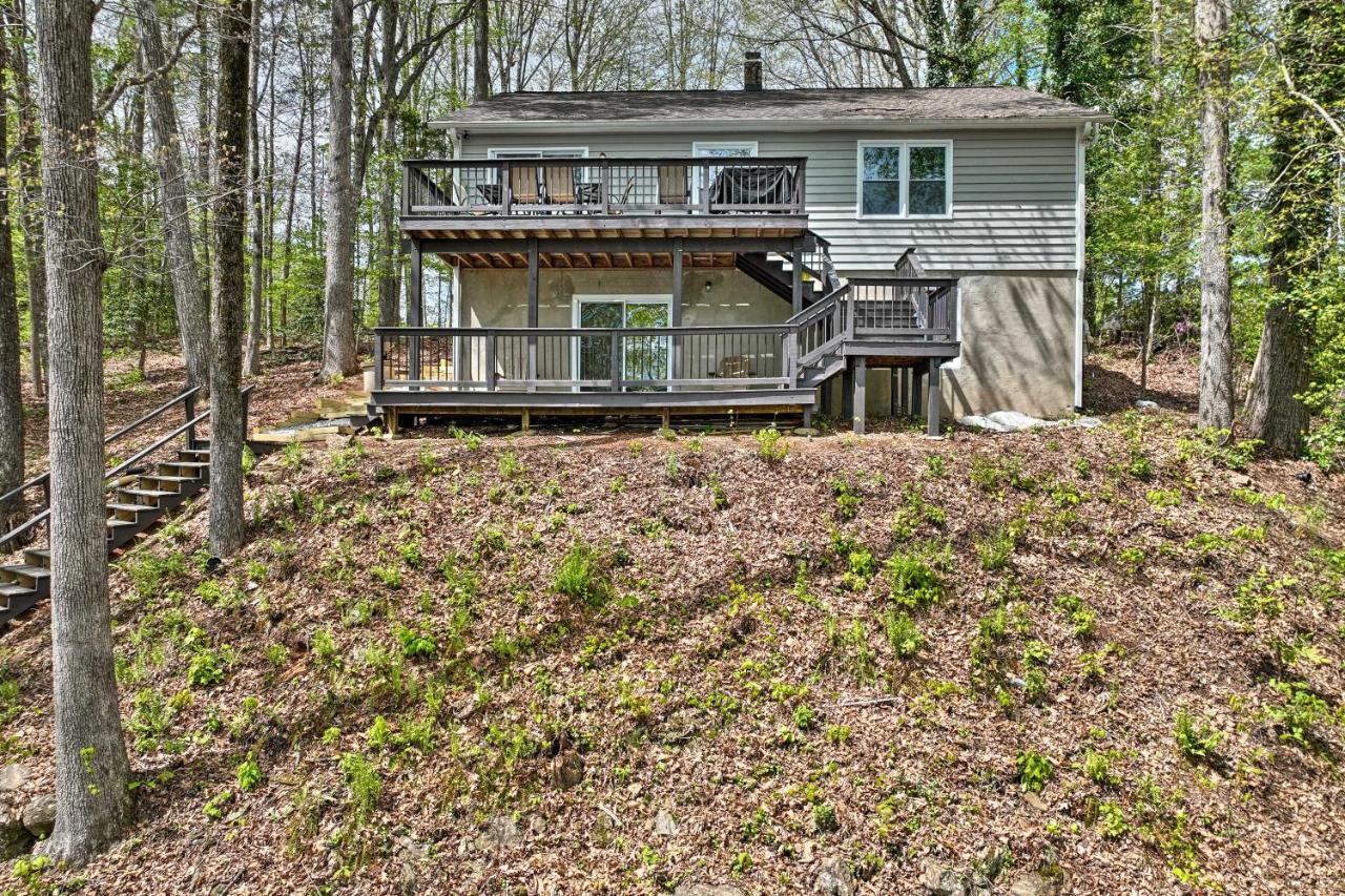 Waterfront Cottage With Boat Dock And 3 Decks! Bracey Kültér fotó